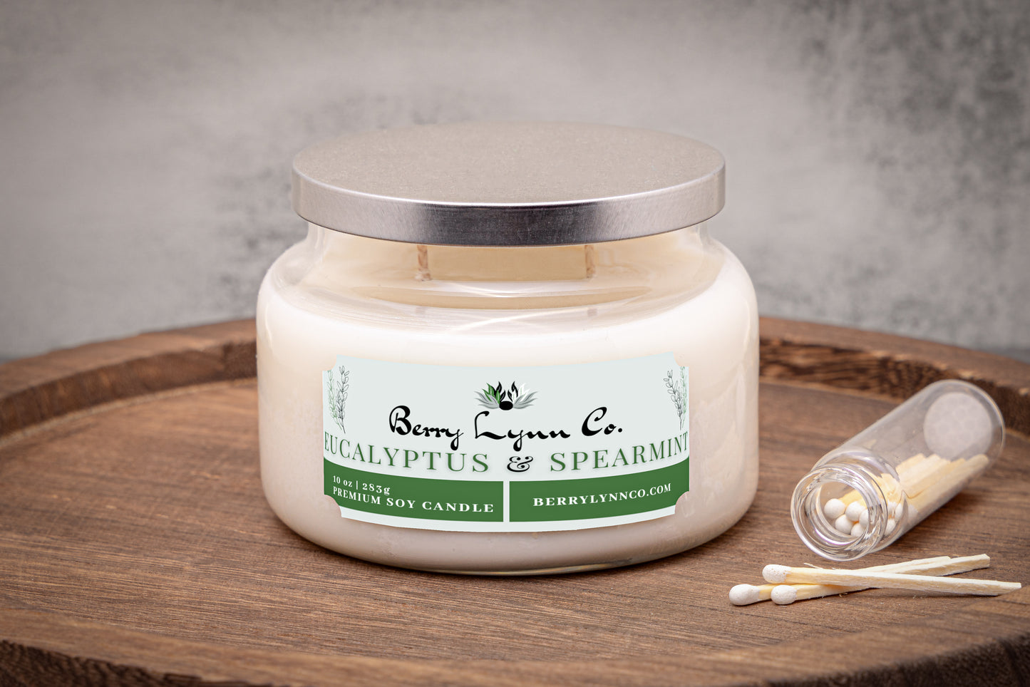 Eucalyptus & Spearmint Candle